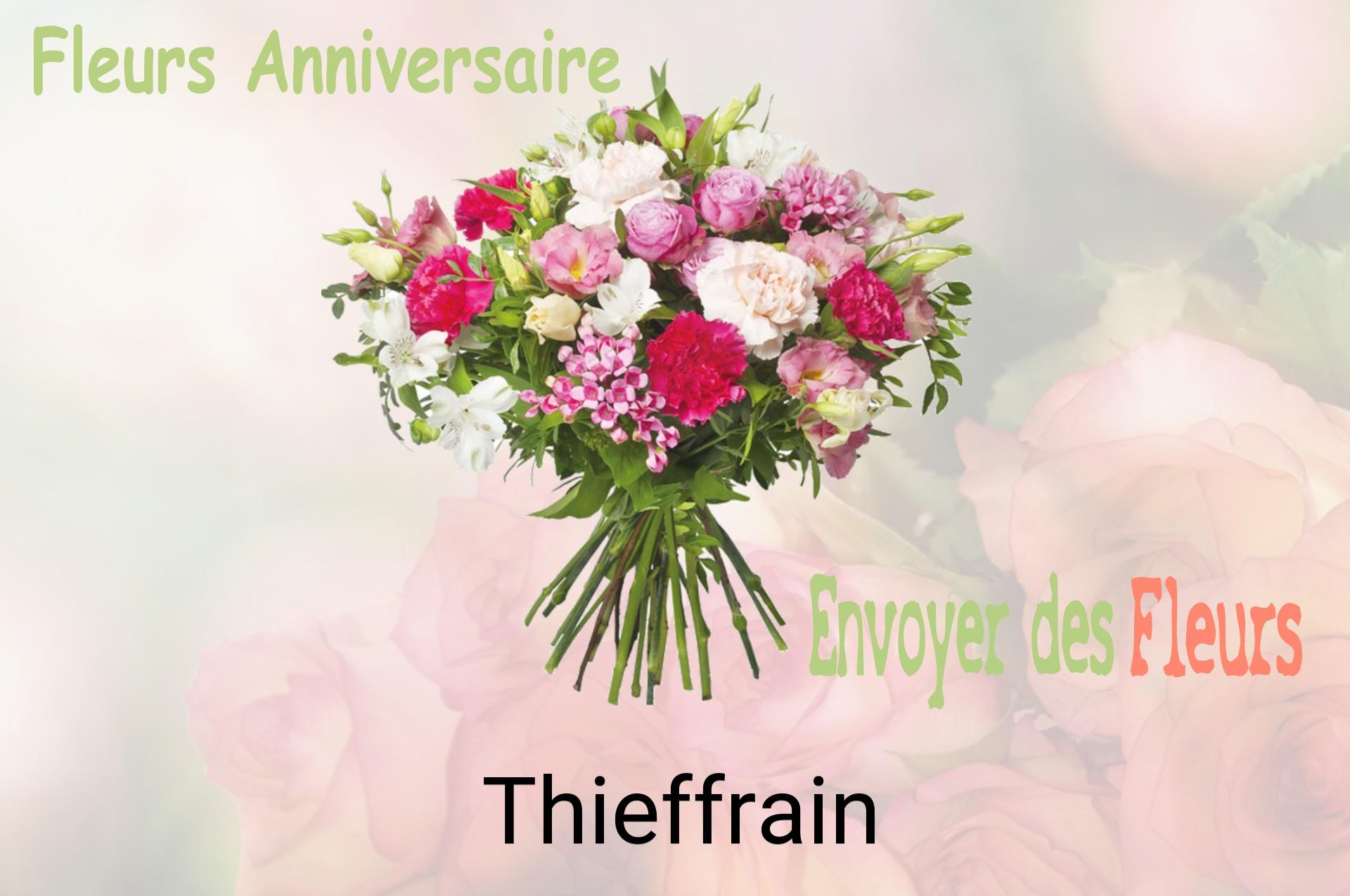 Bouquet de fleurs d’anniversaire livré à Thieffrain