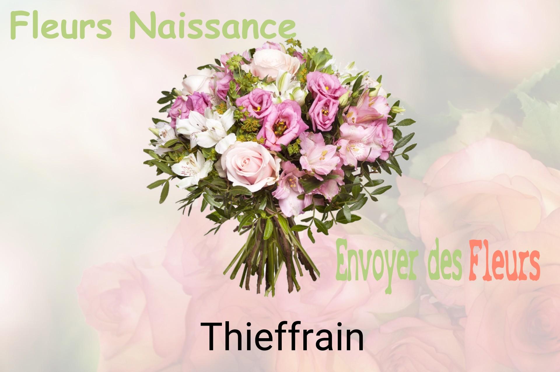 Bouquet de fleurs de naissance livré à Thieffrain